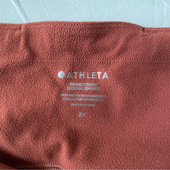 Athleta Rainier Tight Mahogany Size 2X - Picture 6 of 11